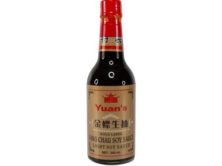 YUAN S Gold Label Light Soy Sauce  (250mL) Cheap