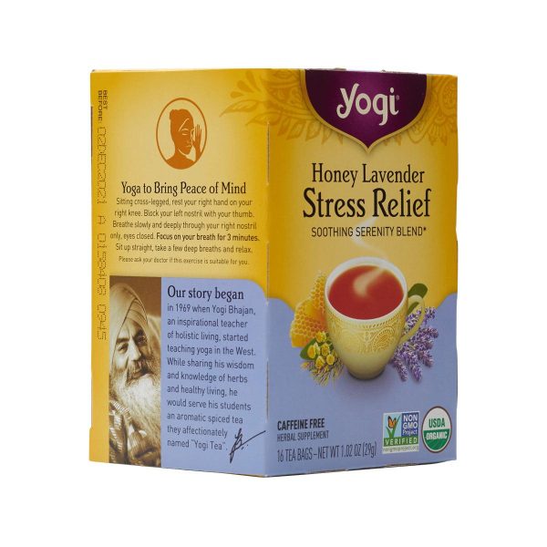 YOGI TEA Honey Lavender Stress Relief Tea Bag  (29g) Discount