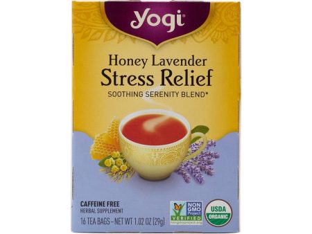 YOGI TEA Honey Lavender Stress Relief Tea Bag  (29g) Discount