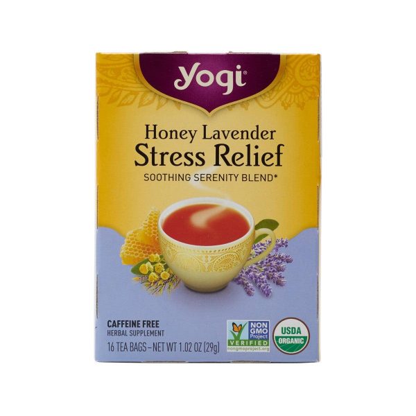 YOGI TEA Honey Lavender Stress Relief Tea Bag  (29g) Discount