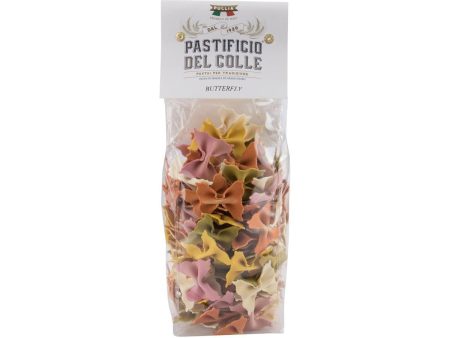 PASTIFICIO DEL COLLE Handmade Colourful Pasta - Rainbow Butterfly  (500g) For Cheap