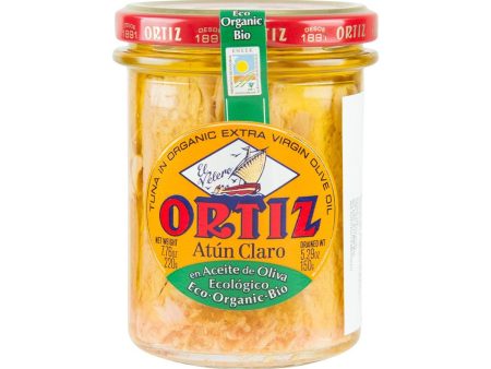 ORTIZ Yellowfin Tuna in Organic Extra Virgin Olive Oil  (220g) Online