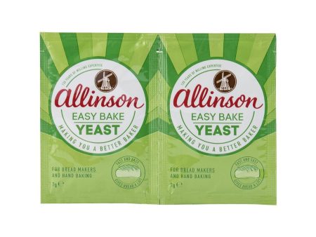 ALLINSON Easybake Yeast  (2 x 7g) Online Hot Sale