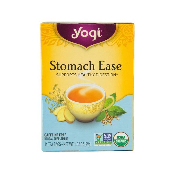 YOGI TEA Stomach Ease Organic Herbal Tea Bags  (29g) For Discount