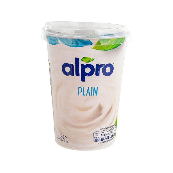 ALPRO Plain Soy Yogurt  (500g) For Discount