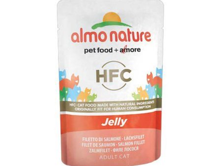 ALMO NATURE (5046) Cat Jelly55g Salmon Fillet Hot on Sale