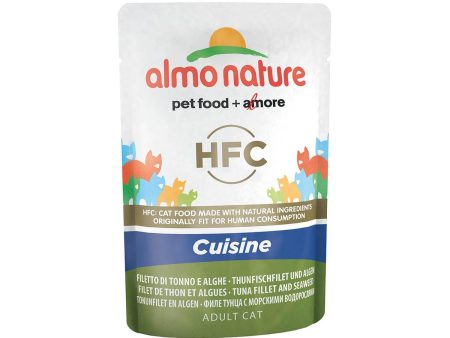 ALMO NATURE (5832) Cat 55g Tuna Fillet & Seaweed For Discount