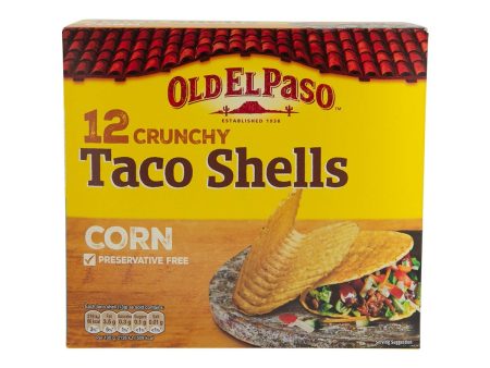 OLD EL PASO Crunchy Taco Shells  (156g) Discount