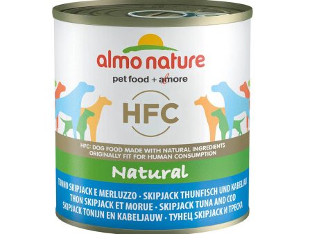 ALMO NATURE (5523) Dog 290g Skipjack Tuna & Cod Supply