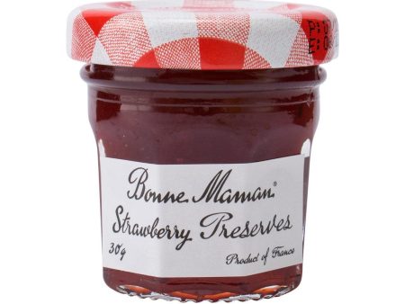 BONNE MAMAN Strawberry Preserve  (30g) Online now