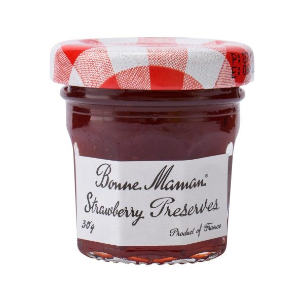 BONNE MAMAN Strawberry Preserve  (30g) Online now