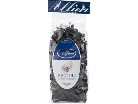 ALFIERI Riccioli with Squid Ink  (250g) Online