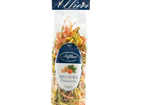 ALFIERI Tri-Color Primavera Riccioli Pasta  (250g) Online now