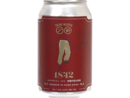 YOUNG MASTER 1842 Imperial IPA (Alc 8%) [Can]  (330mL) Online Sale