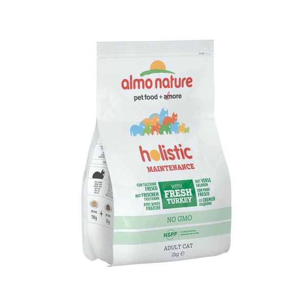 ALMO NATURE (627) Cat Holistic 2kg Turkey Supply